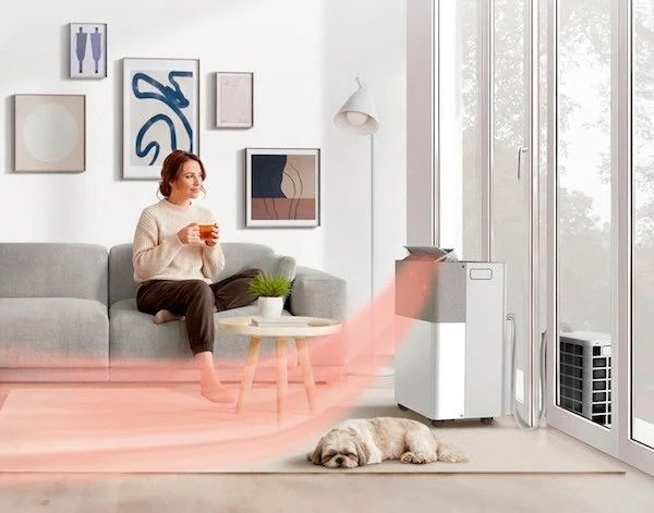 Midea Portasplit 12000 BTU: aire acondicionado portátil con bomba de calor y menos ruido